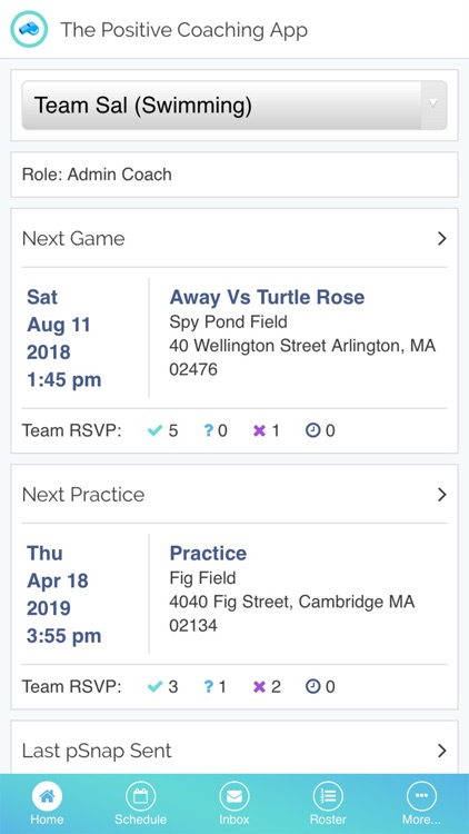 The Positive Coaching App
