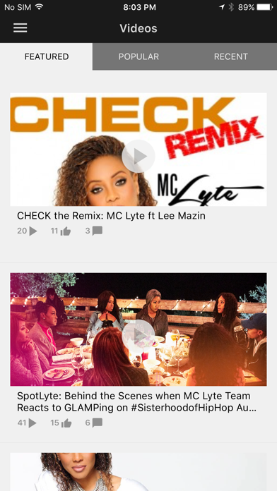Screenshot #2 pour MC Lyte App