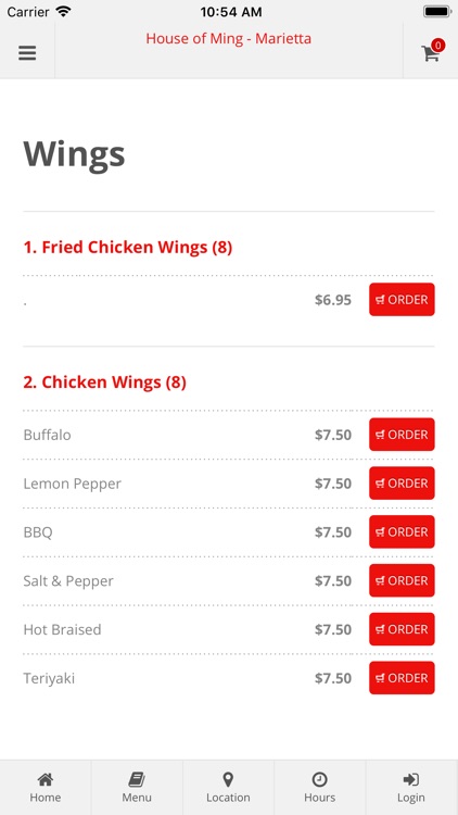 House of Ming Marietta