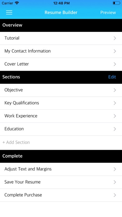 Resume Builder App screenshot 4