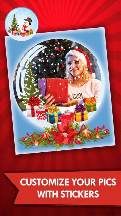 Christmas photos frame editor screenshot-3