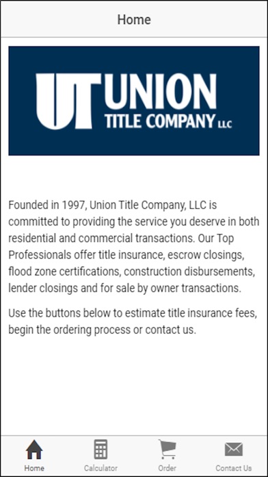 Union Title Company screenshot 2