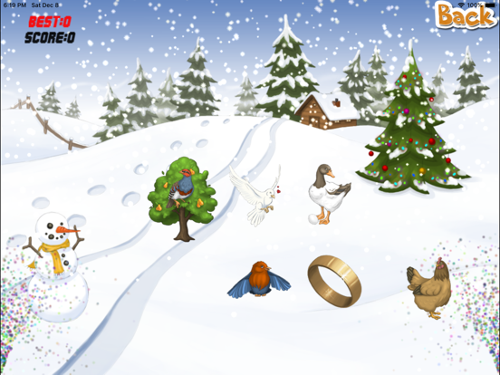 12 Days of Xmas iPad app afbeelding 2