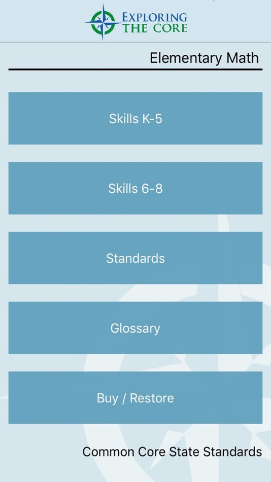#1. Exploring The Core K-8 Math (iOS) 由: Exploring The Core LLC