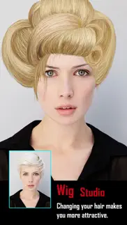 wig studio - hair design booth iphone screenshot 4