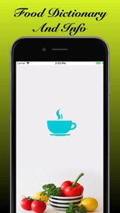 Food Dictionary And Info screenshot #1 for iPhone