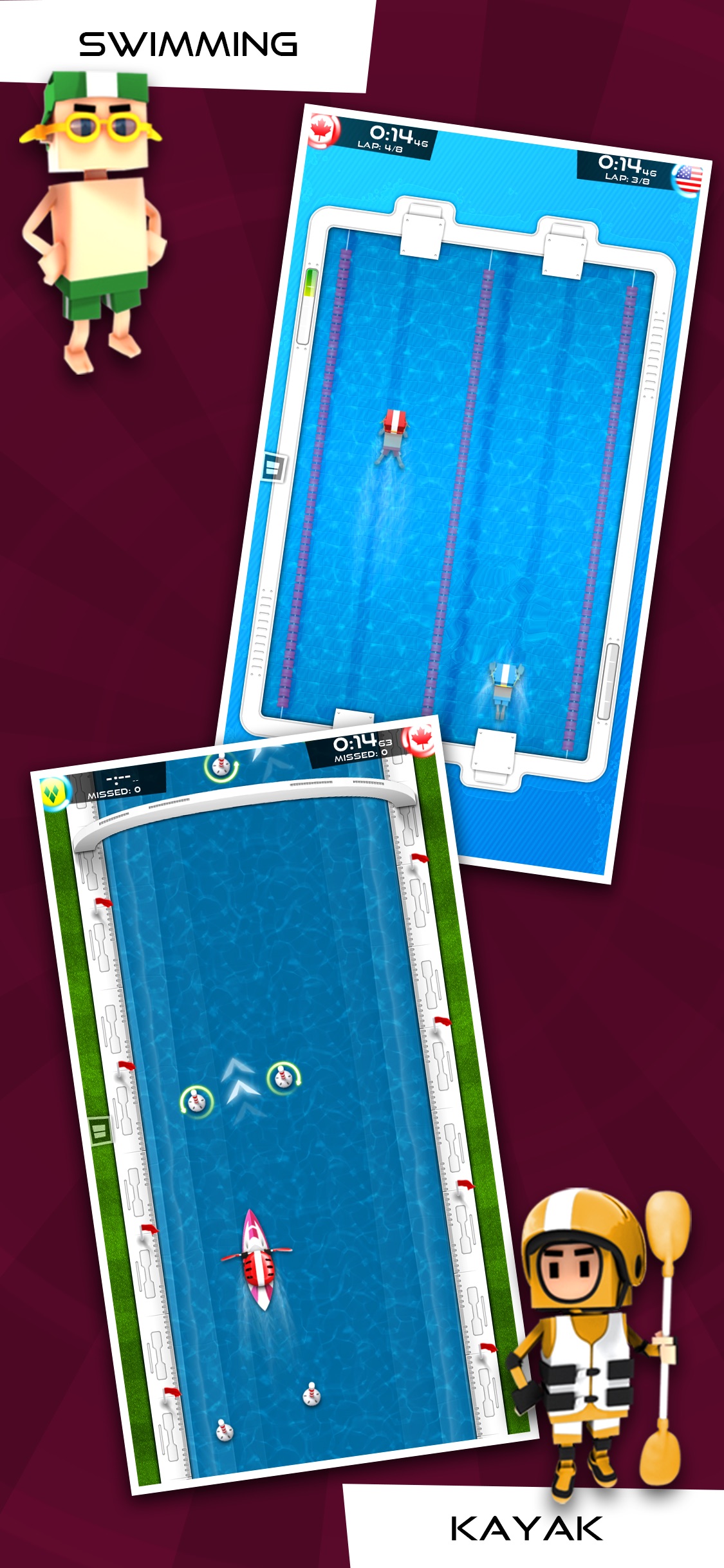 Screenshot do app Flick Champions Summer Sports