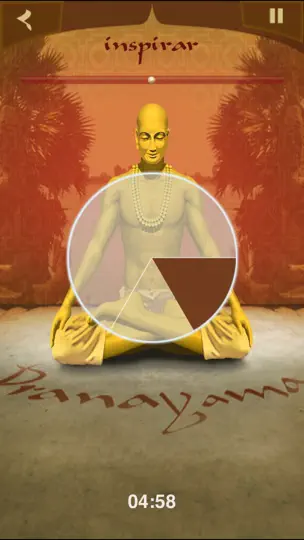 Captura de pantalla de Salud A Través De La Respiración - Pranayama en iPhone 2