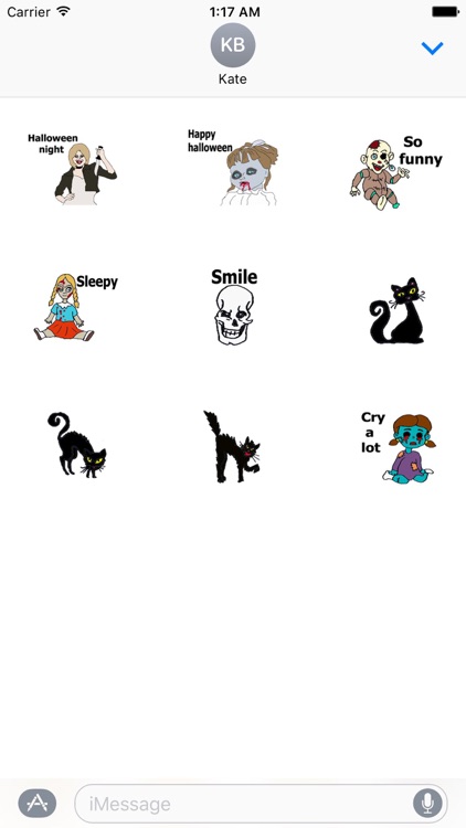 Happy Horror Halloween Sticker