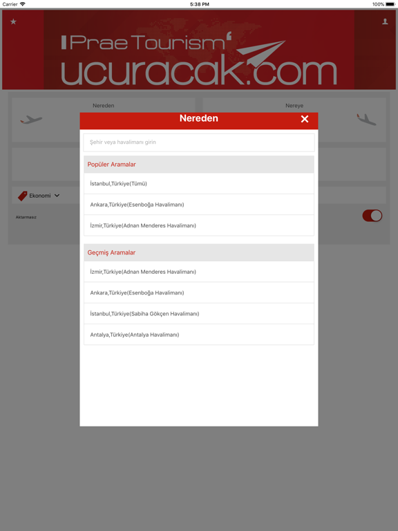 Screenshot #5 pour Uçuracak Uçak Bileti