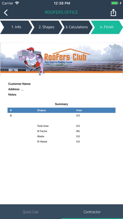 Roofing Square Calculator