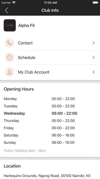 Alpha Fit Gym Nairobi screenshot 2