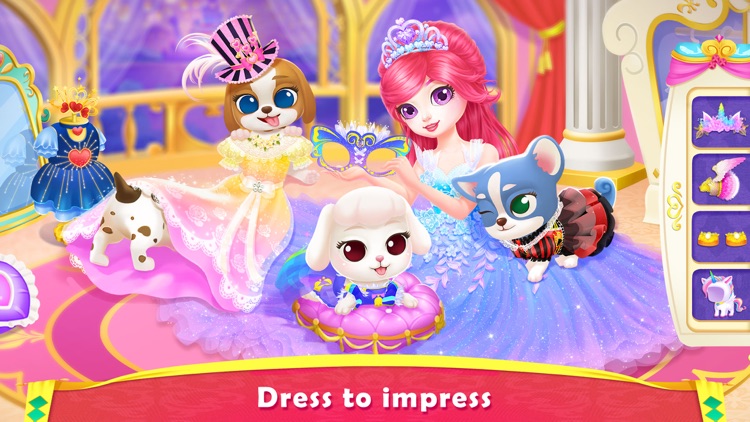 Royal Puppy Costume Party