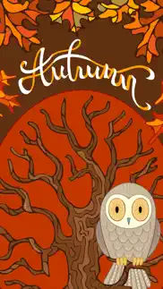 hello autumn fall time sticker iphone screenshot 1