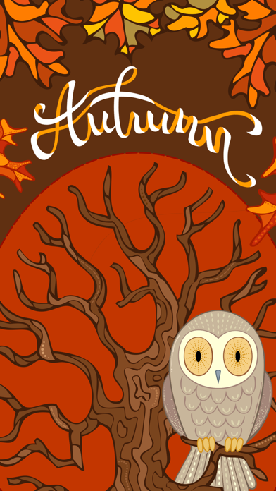 How to cancel & delete Hello Autumn Fall Time Sticker from iphone & ipad 1
