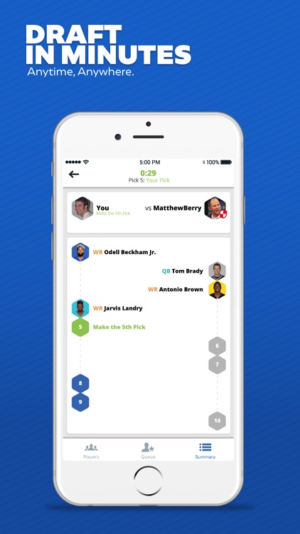 DRAFT: Daily Fantasy Football