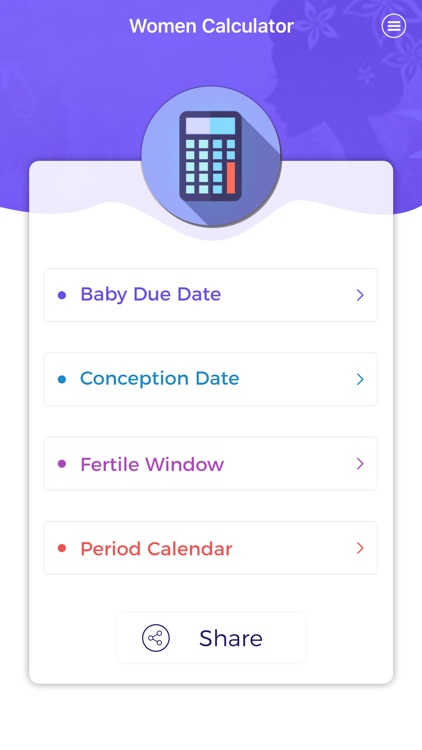 Women Calculator