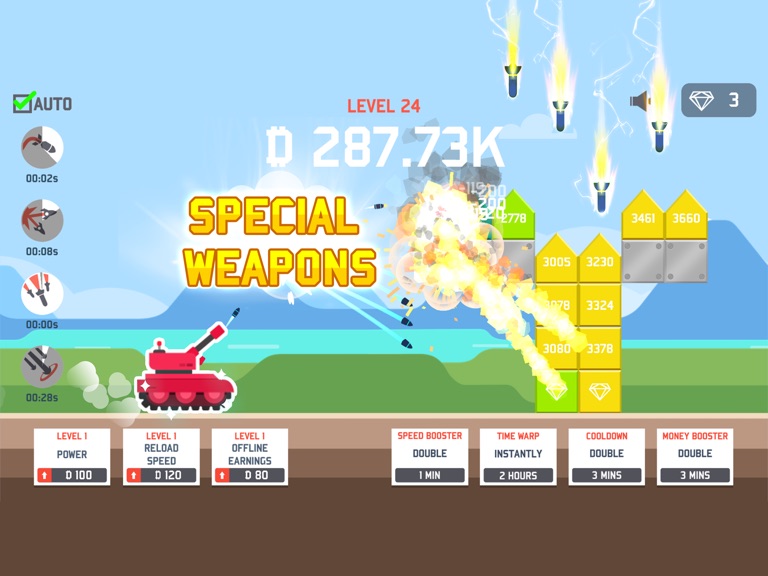 【图】Idle Tank vs. Blocks(截图3) 【图】Idle Tank vs. Blocks(截图3)