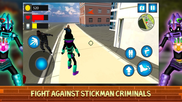 Rope Stickman: Swinging Hero
