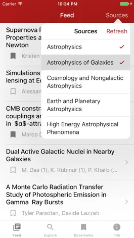 Game screenshot Integral - arXiv PDF reader - scientific papers apk