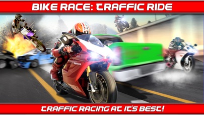 Bike Traffic Race Mania a Real Endless Road Racing Run Game screenshot 1