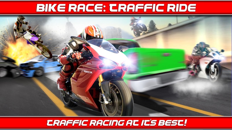 Bike Race: Traffic Ride screenshot 1
