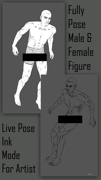 Comic Pose Tool 3D screenshot1