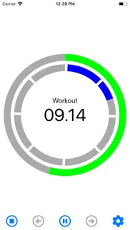 tabata timer - hiit iphone screenshot 2