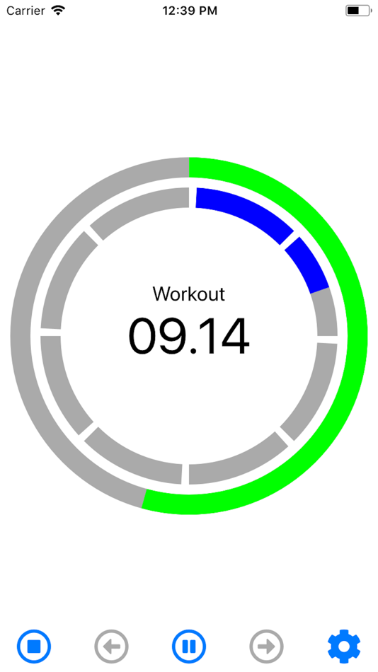 #2. Tabata Timer - HIIT (iOS) بواسطة: Main Street Code LLC