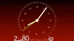 gravity clock iphone resimleri 2