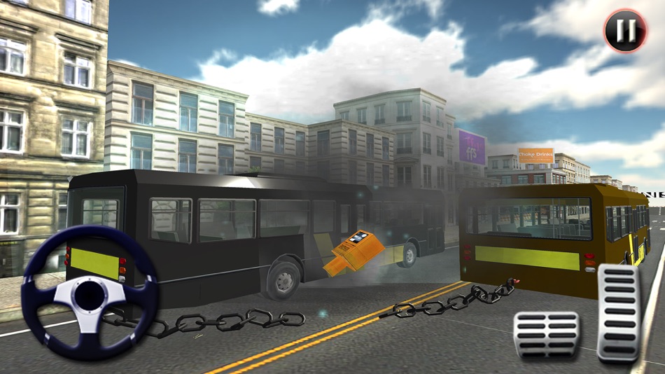 #2. Chained Coach Bus 3D (iOS) Podle: Meta Dort