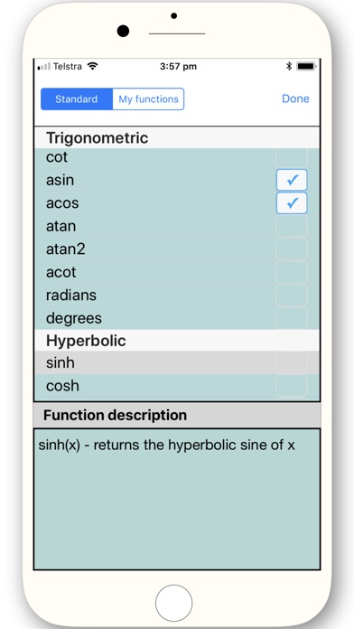 FormulaCalculator:iP screenshot 4