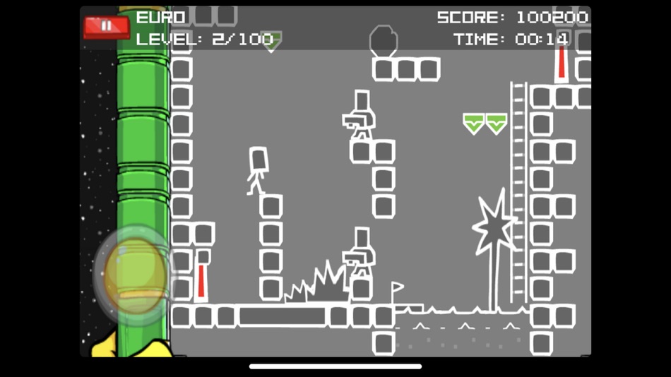 #4. Alien Hominid: PDA Games (iOS) 由: The Behemoth