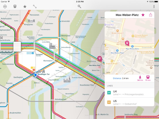 Screenshot #4 pour Munich Rail Map Lite