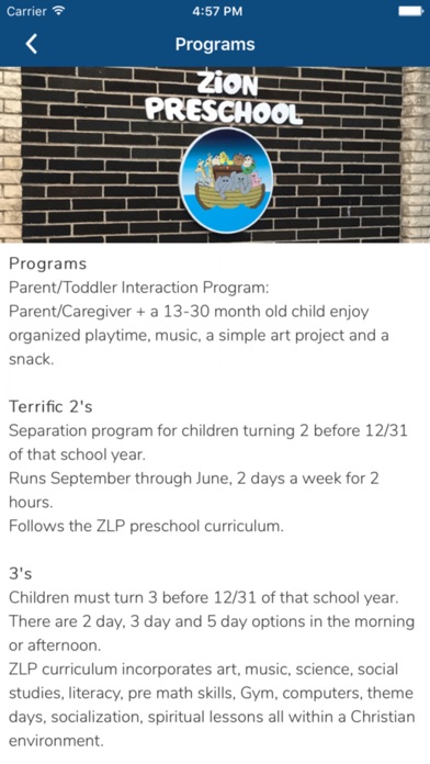 Zion Preschool Staten Island screenshot 2