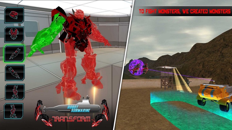 Russian Robot Uboat Transform screenshot-4