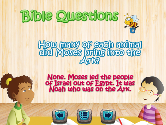 Bible Trivia Pronunciation App iPad screenshot