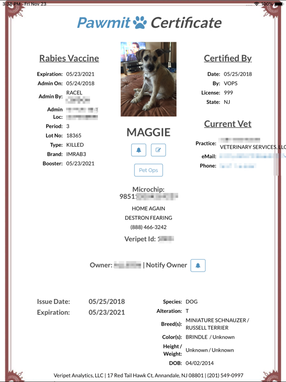 Screenshot #4 pour Rabies Reader®