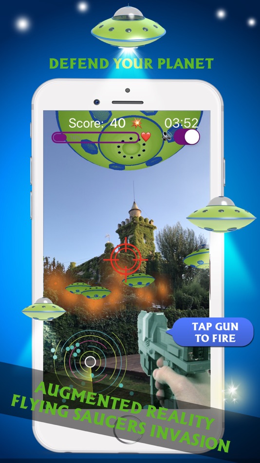AR Invaders Attack - 1.6 - (iOS)