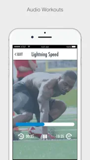 sprinters speed training iphone screenshot 2