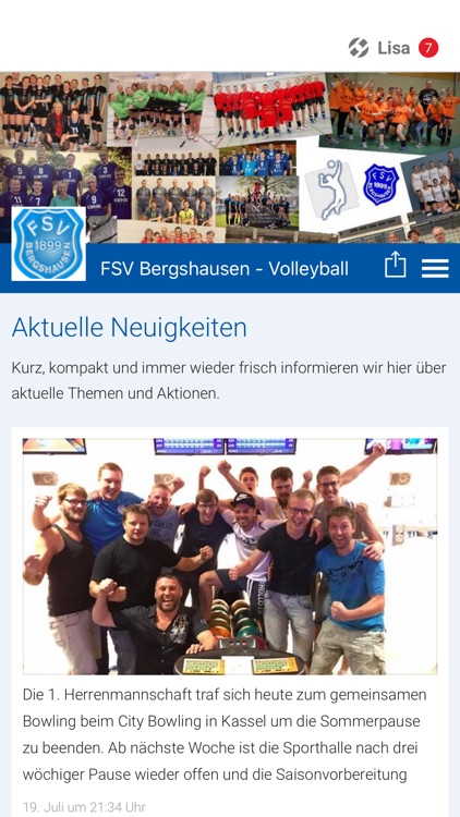 FSV Bergshausen - Volleyball