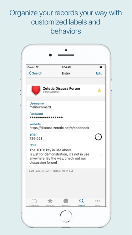 Codebook Password Manager screenshot-5