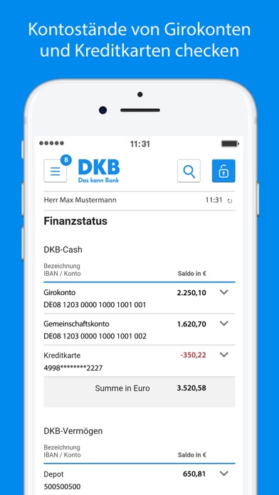 Dkb Banking 苹果商店应用信息下载量 评论 排名情况 德普优化