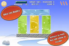Game screenshot Cut Ice Blocks With Three Slices Pro mod apk