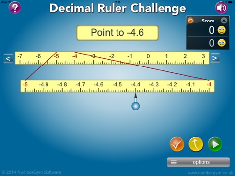 Decimal Ruler Challenge screenshot 2