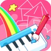 儿童涂颜色弹钢琴游戏 - iPhoneアプリ