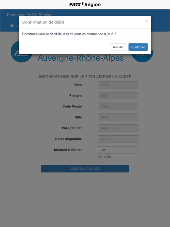 Partenaire PASS' Région iPad screenshot 4