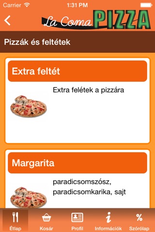 La Coma Pizzéria screenshot 2