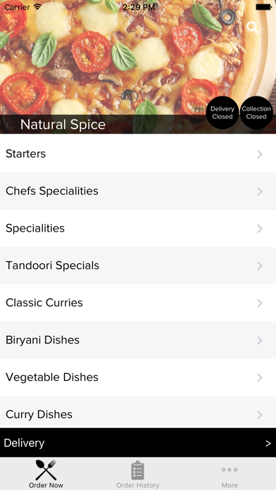 Natural Spice Cardonald screenshot 2