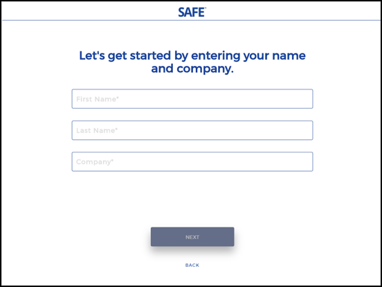 SAFE Mobile App 5.0 iPad screenshot 6 - Business app